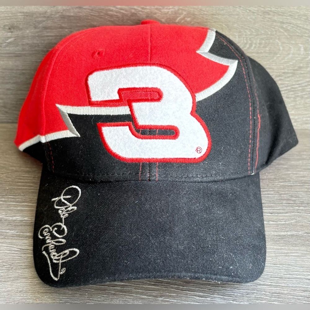 Vintage 90’s NASCAR Dale Earnhardt #3 Snapback Hat Embroidered NWOT Shark